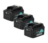 vhbw 3x Batterie compatible avec Makita DF331DY1J, DF331DWYX2, DF331DWYE, DF331DWME, DF331DZ, DF332 outil électrique (3000 mAh, Li-ion, 12 V)
