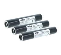 vhbw 3x Batterie compatible avec Pelican Streamlight 76605, 76606, 76909, Except UltraStinger, M9 lampe de poche ou frontrale (1800mAh, 3,6V, NiMH)
