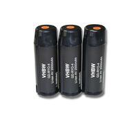 vhbw 3x Batterie compatible avec Ryobi CSD42l, HP53LK, RGS410, RLP416, AP4700, AP4001, AP4302 outil électrique (2000 mAh, Li-ion, 4 V)