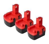 vhbw 3X Batterie Compatible avec Spit HDI 244 Outil électrique (1500 mAh, NiMH, 14,4 V)