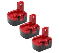 vhbw 3x Batterie compatible avec Spit HDI 244 outil électrique (2000 mAh, NiMH, 14,4 V)