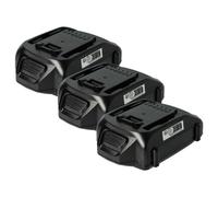 vhbw 3x Batterie compatible avec Worx WX163.3, WX163.1, WX163.2, WX163, WX101.1, WX164.3, WX163.M, WX164 outil électrique (2000 mAh, Li-ion, 18 V)