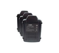 vhbw 3x batterie compatible avec Worx WX678.9, WX682, WX682.9, WX693, WX693.9, WX800, WX800.9, WX800.9 MAX outil électrique (1500mAh Li-Ion 18V)