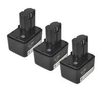 vhbw 3x Batterie compatible avec Würth ANG 310, ANG 14 outil électrique, outil de pose pour rivets aveugles (1500 mAh, Li-ion, 14,4 V)