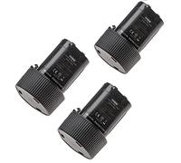 vhbw 3X Batterie remplace Makita 194550-6, 194551-4, 194588-1, 195332-9, BL1013, BL1014, BL101 pour Outil électrique (1500mAh, Li-ION, 10,8V)