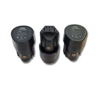 vhbw 3x Batterie remplacement pour AEG L1215, 4932352824, 584932, 4932, AC82048, 954932, AC82008, 3520, 3526 pour outil électrique (1500 mAh, Li-ion, 12 V)