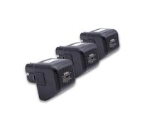 vhbw 3x Batterie remplacement pour Gesipa 70291510061 pour outil électrique, outil de pose pour rivets aveugles (1500 mAh, NiMH, 12 V)