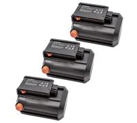 vhbw 3x Batteries compatible avec Gardena AccuJet Li-18 (9335-20), ComfortCut Li-18/23 R (9825-20) (1500mAh, 18V, Li-ion)