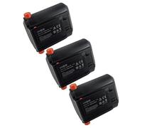 vhbw 3x Batteries compatible avec Gardena AccuJet Li-18 (9335-20), ComfortCut Li-18/23 R (9825-20) (2500mAh, 18V, Li-ion)