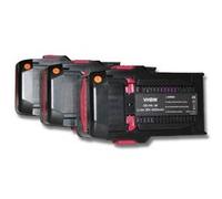vhbw 3x Batterie compatible avec Hilti TE6-ALi | TE6-A36, TE 6A, TE6A, TE 6-A36 AVR, TE 500-A36, CPC 36V outil électrique (4000 mAh, Li-ion, 36 V)