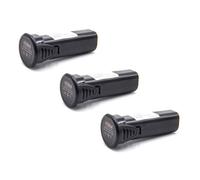vhbw 3x Batteries compatible avec Panasonic EY3610 LA1J, EY7410LA1C, EY7410LA2S, EY3610, EY6220NQ outil électrique (2000 mAh, Li-ion, 3,6 V)
