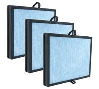 vhbw 3x Filtres H13 remplacement pour AROEVE MK04 pour purificateur d'air - Filtre de rechange avec charbon actif intégré