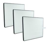 vhbw 3x Filtres HEPA compatible avec Sharp FP-JM30L, KC-F30EV, FZ-F30DFE, KC-F30R, KC-F30L, KC-F30TA purificateur d'air - Filtre de rechange