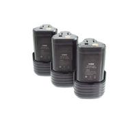 vhbw 3x Li-Ion batterie 1500mAh pour outils batterie tournevis Worx WX125, WX382.2, WX382.3, WX540.3, WX677 comme Worx WA3503.