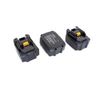 vhbw 3x Li-Ion batterie 2000mAh (14.4V) pour outil électrique outil Powertools Makita TD134DRFXP, TD134DRFXW, TL060DRF, TP130DRFX, TP131, TP131DB