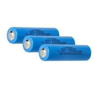 vhbw 3x Piles au lithium ER14505 compatible avec Viessmann Trimatik, Trimatik 2 - Piles spéciales (2700mAh, 3,6V, Li-SOCl2)