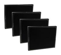 vhbw 4x Filtre à air compatible avec Blueair Classic 205, 210B, 215B, 205C purificateur - multicouches particule + charbon actif