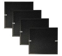 vhbw 4x Filtre à air compatible avec Philips AC4080/10 purificateur - multicouches HEPA + charbon actif