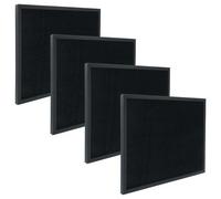 vhbw 4x Filtre à air remplacement pour De Longhi 5513710001 pour purificateur - multicouches EPA + charbon actif