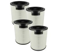 vhbw 4x Filtre à charbon actif remplacement pour Philips FYM860/30, 883486030771 pour purificateur d'air - Filtre à air HEPA 13 noir/blanc