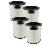 vhbw 4x Filtre à charbon actif remplacement pour Philips FYM86030 pour purificateur d'air - Filtre à air HEPA 13 noir / blanc