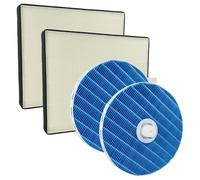 vhbw 4x Filtre remplacement pour Philips 18710103760822 pour purificateur d'air / humidificateur d'air évaporateur - mèche d'humidification, filtre