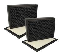 vhbw 4x Filtre remplacement pour Stadler Form V-010 pour purificateur d'air - filtre à charbon actif, préfiltre