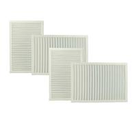 vhbw 4x Filtre remplacement pour Viessmann ZK01767 pour unité de ventilation - filtre à air (G4), filtre à air d'entrée (F7)