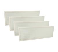 vhbw 4x Filtres à air F7 compatible avec Viessmann HR A300, H32S B400, H32S B300, H22S A300, HR A400 ventilateur (4x filtre à air d'entrée)
