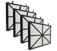 vhbw 4x Filtres compatible avec Dolphin Active X5, X3, X 4 aspirateur, nettoyeur piscine - Coussin filtrant, 26,5 x 15,8 x 1,1 cm