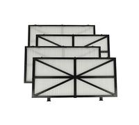vhbw 4x Filtres compatible avec Dolphin Quest, Prowler 830, Thunder 10 aspirateur, nettoyeur piscine - Coussin filtrant, 27,7 x 13,3 x 1,3 cm