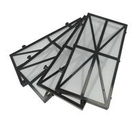 vhbw 4x Filtres compatible avec Dolphin Quest, Prowler 830, Thunder 10 aspirateur, nettoyeur piscine - Coussin filtrant, 27,2 x 13,1 x 1,3 cm