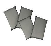 vhbw 4X Filtres Compatible avec Zodiac Vortex 3, 4 Plus, OV3480 aspirateur, Nettoyeur Piscine - Coussinets, 25 x 16 x 4 cm