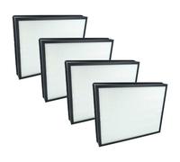 vhbw 4x Filtres H12 compatible avec Philips AC3256/10 purificateur d'air - Filtre de rechange
