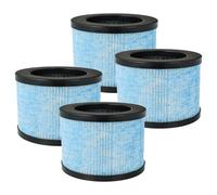 vhbw 4x Filtres H13 compatible avec Kloudic DH-JH01 purificateur d'air - Filtre de rechange avec charbon actif intégré