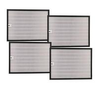 vhbw 4x Filtres HEPA compatible avec Honeywell HPA710WE purificateur d'air - Filtre de rechange