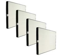 vhbw 4x Filtres HEPA compatible avec Philips AC1214, AC1215, AC1217, série 1000i, série 1000, AC1217i, AC2729 purificateur d'air - Filtre de rechange