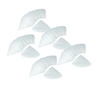 vhbw 50x Filtres coniques compatible avec DN125 ventilation | VMC - Filtre d'évacuation G4, DN 125, blanc