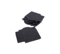 vhbw 5x Filtre à air remplacement pour Lunos 39721 pour ventilateur, aération, ventilation - noir