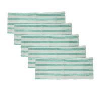 vhbw 5x Lingettes de nettoyage microfibre remplacement pour Leifheit 57501-2 pour laveur de sol
