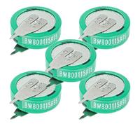 vhbw 5X NiMH Pile Bouton de Remplacement pour Type 1/V80H 2 épingles 80mAh 1,2V Convient pour Les Batteries de modélisme etc.