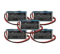vhbw 5x Pile compatible avec ENiQ Guardian S système d'alarme (1350mAh, 3V, Li-MnO2)