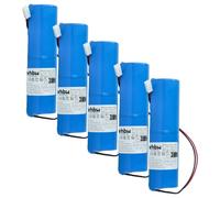 vhbw 5X Pile Compatible avec Indexa 8000A, 8000A/2 système d'alarme (12000mAh, 6V, Li-MnO2)