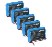 vhbw 5x Pile compatible avec Panasonic BR-ACF2R PLC Contrôleur Logique Programmable (2000mAh, 6V, Li-MnO2)