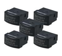 vhbw 5x Pile remplacement pour Siemens 6ES7291-8BA20-0XA0, 4025515161431 pour module de batterie (30mAh, 3V, Li-ion)
