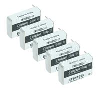 vhbw 5x Piles spéciales EF651625 - Batteries non-rechargeables avec broches à souder (750mAh, 3,6V, Li-SOCl2)