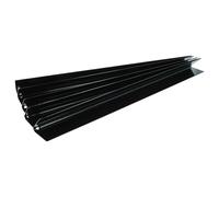 vhbw 5x Rail aromatique compatible avec Weber Spirit E-210NG | E-210 grill au gaz, barbecue - acier émaillé, 54,5 cm de long