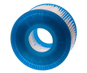 vhbw 6x Cartouche filtrante type S1 compatible avec Intex PureSpa 28403E, 28407E, 28413E, 28421E spa, bain à remous - Filtre de rechange, blanc / bleu