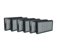 vhbw 6x Filtre à charbon actif remplacement pour Kärcher 2.863-056.0 pour purificateur d'air - Filtre à air H13 noir