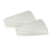 vhbw 6x Filtres coniques compatible avec Vallox GEO Außenluft, LUFT échangeur de chaleur géothermique - Filtre d'évacuation G3, blanc